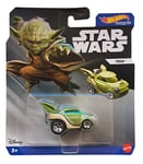 HOT WHEELS CHARACTER CARS STAR WARS YODA HXC81