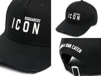 Dsquared2 Mini Icon Baseball Cap Black New Model