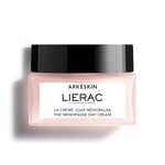 Lierac - Arkéskin- La Crème Jour Ménopause 50ml - Soin Visage Ménopause - Réequilibre - Nourrit - Raffermit - 97% d’ingrédients d’origine naturelle - Tous types de peaux même sensibles - Rechargeable