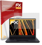 2x Film Protection d'écran pour Asus ProArt Studiobook Pro 16 mat&antichoc