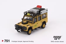 MINI GT MGT00751-R 1:64 Land Rover Defender 110 Camel Trophy Amazon Team Japan 1