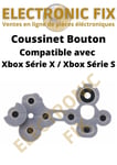 Coussinet Conducteur Silicone Caoutchouc Bouton Manette Xbox Série S / Série X