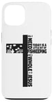 iPhone 13 Saltwater Aquarium Cross Faith Christian Jesus All I Need Case