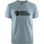 Fjällräven Mens Fjällräven Logo T-shirt (Blå (UNCLE BLUE-MELANGE/520-999) Medium)