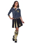 Rubies Official Harry Potter Hufflepuff Adult Costume Top, Ladies Size Small, World Book Day Halloween