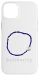 Coque pour iPhone 14 Plus Bracelet Bleu Mouvement Solidarité Tendance Femmes Droits 4B