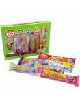 Zed Candy Mini Sweet Hamper - Presentpaket med Tuggummi, Jawbreakers och Jelly Beans 177 gram