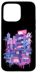 iPhone 15 Pro Max Tokyo Japan 80's 90's City Vaporwave Anime Aesthetic Case