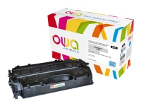 OWA - Svart - kompatibel - tonerkassett (alternativ för: HP 05X, HP CE505X) - för HP LaserJet P2035, P2035n, P2055, P2055d, P2055dn, P2055x