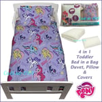 My Little Pony The Movie Toddler Bed Set Children's Bedding Set NEW