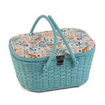 Hobby Gift Sewing Box Wicker Basket Flutterby (HGLHB)