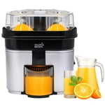 Electric Twin Citrus Squeezer Juicer Machine Juice Press Lemon Extractor 90W Veg