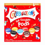 1x Celebration Instant Hot Chocolate Pods 122g Compatible with Nescafe Machine