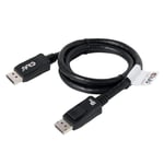 Club 3D CAC-2067 VESA Certified DisplayPort to DisplayPort 1.4/Hbr3 M/M Cable DP