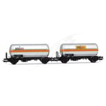 [FR] Rivarossi FS 2-UNIT PACK 2-AXLE GAS TANK WAGONS PIBIGAS EP.IVa 1:87 - HR662