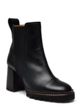 Mallory Ankle Boot Shoes Boots Ankle Boots Ankle Boots With Heel Black See By Chloé