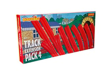 Hornby Playtrains Track Extension Pack 4 - Kids Toy Train Set Accessory for Ages 3+, Childrens Model Train Accessories - Compatible with Hornby Playtrains