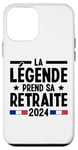 Coque pour iPhone 12 mini La Légende Prend Sa Retraite Pension 2024 Idée De Cadeau