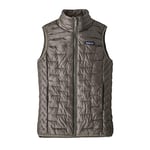 Patagonia Women's Micro Puff Vest, womens, Jacket, 84090, Grey (Feather Grey), L