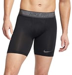 Nike Men Pro Shorts - Black/Black/Anthracite/Dark Grey, Large