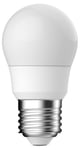 Clas Ohlson Klotlampa LED E27 2,2 W, varmvit