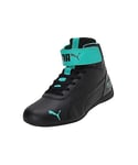 PUMA Mixte Mapf1 Neo Cat Mid Basket, Noir Black Spectra Green, 42 EU