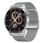 Montre Connectée Sport Étanche IP68 Cardio Android et IOS Metal Argent YONIS