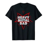 Mens Heavy Metal Dad Pentagram - Metal Dad's Father's Day Gift T-Shirt