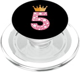 5ème anniversaire garçon fille 5 ans 2020 drôle cadeau PopSockets PopGrip pour MagSafe