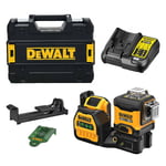 DEWALT MACHINES Niveau laser multi-lignes DCE089D1G18-QW 3 x 360° XR 12V / 18V (1 2,0 Ah)