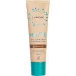 Lumene Matte Oil-Control Foundation SPF20 Bronze Täckande foundation 30 ml