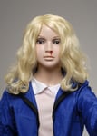 Kids Stranger Things Halloween Eleven Style Fancy Dress Blonde Cosplay Wig