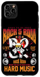 iPhone 11 Pro Max Rock and Roll Graphic Tees - I Love Rock N' Roll Designs Case