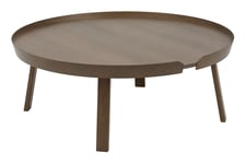 Around Coffee Table X Large - Stained Dark Brown