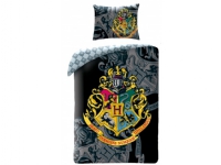 Harry Potter Hogwarts Sängkläder 2i1 Design 4 - 100 procent bomull