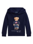 Ralph Lauren Kids' Bear Hoodie, Blue