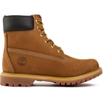 Timberland Womens 6' Premium Boots - Tan - Size UK 6.5