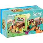 PLAYMOBIL - 9478 - Spirit - Lucky and Spirit med låda - 57 stycken - Blandat - Från 4 år