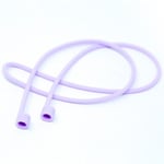 System-S 5x Silicone Holder for AirPods Headphones in Purple