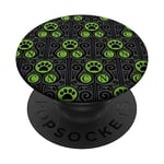 Miraculous Ladybug and Cat Noir The Movie CN Pattern PopSockets PopGrip Interchangeable
