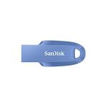 SanDisk 512GB Ultra Curve USB 3.2 Flash Drive, USB Stick, memory stick up to 100 MB/s read speeds, RescuePRO data recovery software, keyring loop, Navy Blue