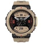 NEW Amazfit T-Rex 2 Rugged Men's Multisport GPS Sportswatch - Desert Khaki