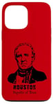 Coque pour iPhone 13 Pro Max Président général Sam Houston République Texas Revolution USA