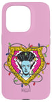 Coque pour iPhone 15 Pro Universal Monsters Bride of Frankenstein Christmas Lights