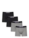 Levis Men Solid Basic Boxer Brief O Boxerkalsonger Black Levi´s