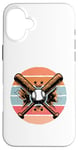 Coque pour iPhone 16 Plus Battes de baseball balle sport action excitation esprit jeu