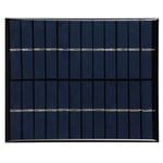 Ej.life - Module de panneau solaire en silicium polycristallin bricolage 2W 12V pour la charge de projet de science de la lumière solaire