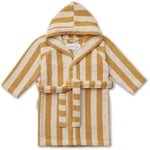 Liewood Reggie bathrobe – Y/D stripe: yellow mellow/sandy - 5-6år