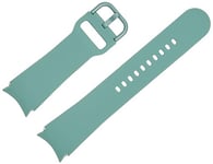 System-S Bracelet 20mm en Silicone pour Samsung Galaxy Watch 5 4 Smartwatch Vert, vert foncé, Eine Grösse