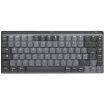 Tangentbord - LOGITECH - MX Mechanical Mini - Trådlös - Bakgrundsbelyst - QWERTZ tyska